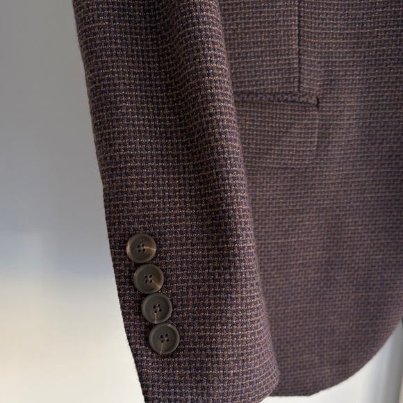 Jos. A. Bank Rich Brown Textured Blazer - Picture 9 of 9